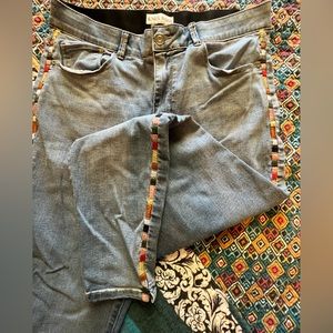 Knox Rose colorful detail jeans size 14